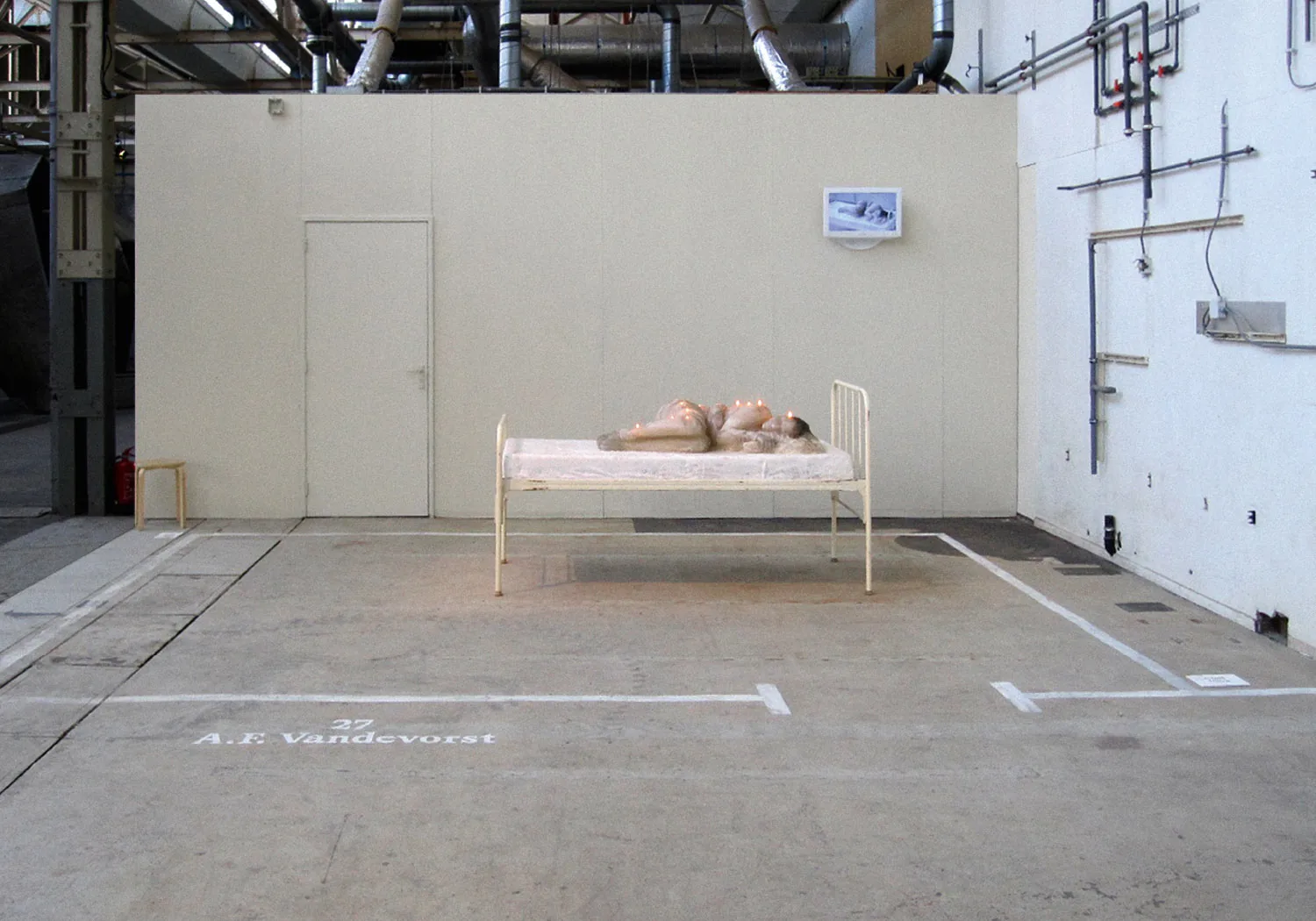 A.F. Vandevorst “Dreaming”, wax sculpture, Arnhem Mode Biennale 2011 — 2