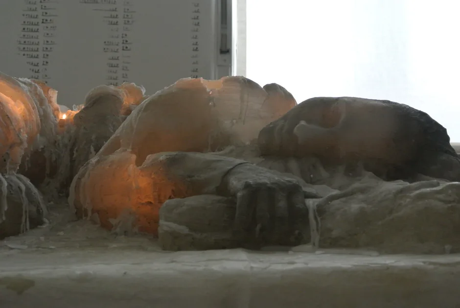 A.F. Vandevorst “Dreaming”, wax sculpture, Arnhem Mode Biennale 2011 — 3