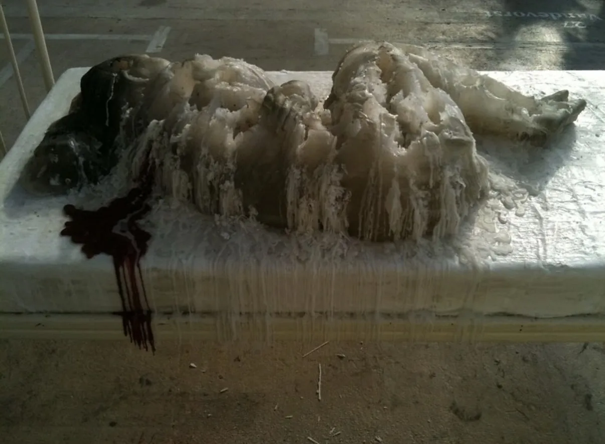 A.F. Vandevorst “Dreaming”, wax sculpture, Arnhem Mode Biennale 2011 — 5