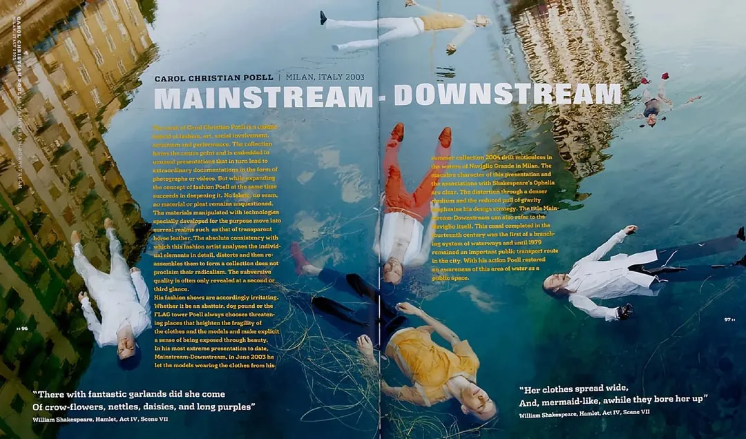 Carol Christian Poell S/S 2004 Mainstream Downstream — 1