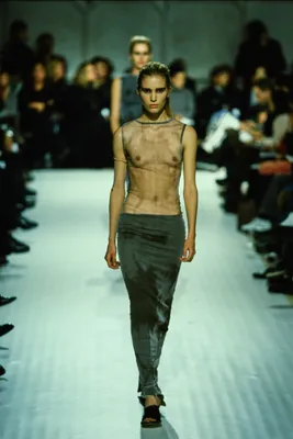 Ann Demeulemeester - S/S 1998 ‘Corps Humain’, look 57